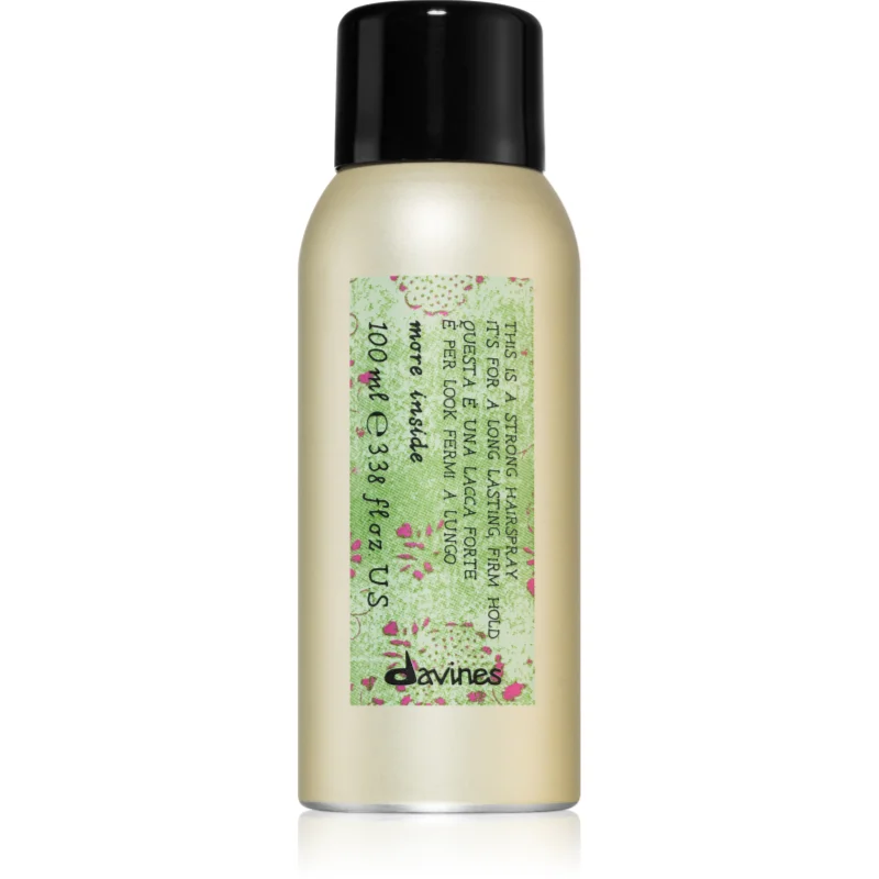 Davines More Inside Strong Hair Spray лак за коса със силна фиксация - Грижа за коса - Сравни цени от 1 магазин с безплатна доставка