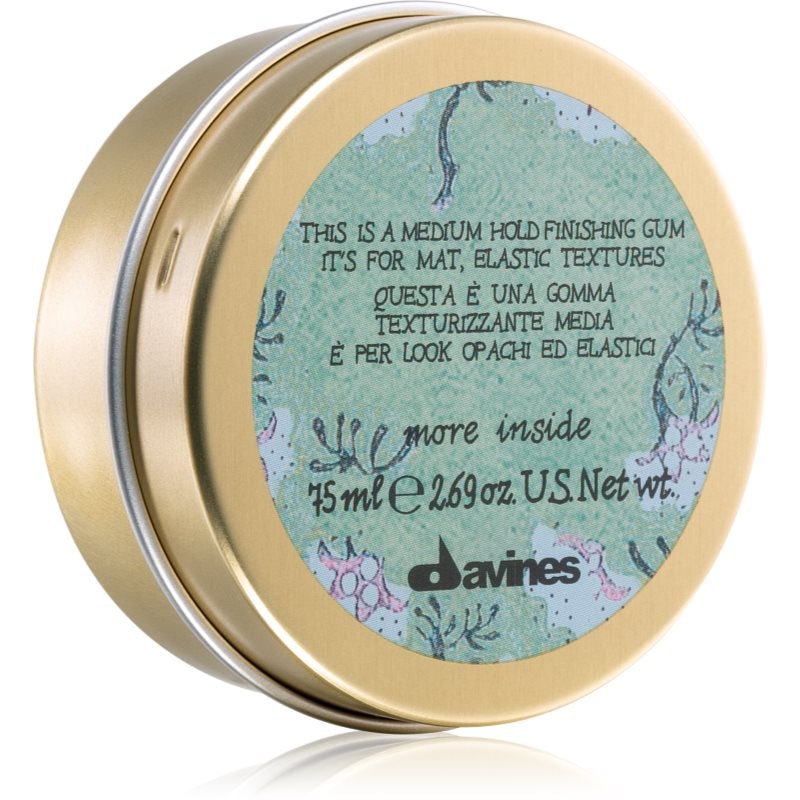 Davines More Inside Medium Hold Finishing Gum гума за стайлинг за матиране - Грижа за коса - Сравни цени от 1 магазин с безплатна доставка