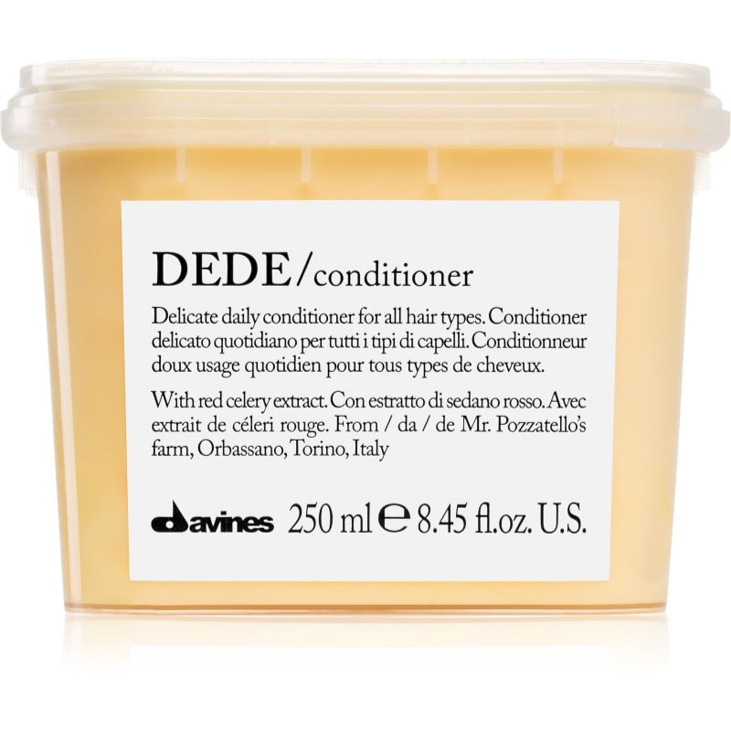 Davines Davines Essential Haircare DEDE Conditioner балсам за всички видове коса - Унисекс парфюм 250мл - Сравни цени от 1 магазин с безплатна доставка