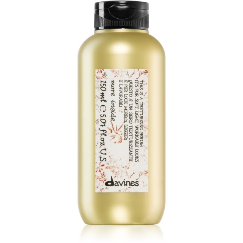 Davines More Inside Texturizing Serum серум за коса за естествена фиксация - Грижа за коса - Сравни цени от 1 магазин с безплатна доставка