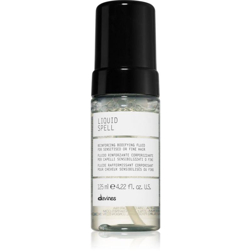 Davines Davines Liquid Spell Reinforcing Bodifying Fluid грижа без отмиване за фина коса - Унисекс парфюм 125мл - Сравни цени от 1 магазин с безплатна доставка