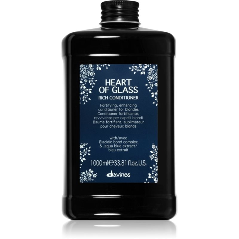 Davines Heart of Glass Rich Conditioner подсилващ балсам за руса коса - Грижа за коса - Сравни цени от 1 магазин с безплатна доставка
