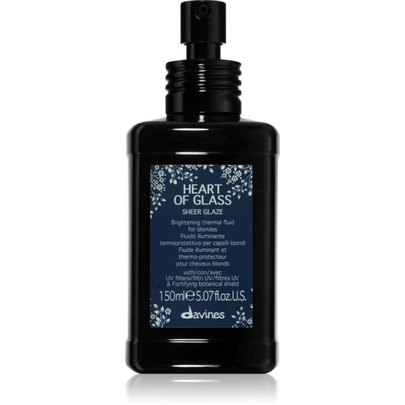 Davines Heart of Glass Sheer Glaze oсвежаваща грижа за руса коса