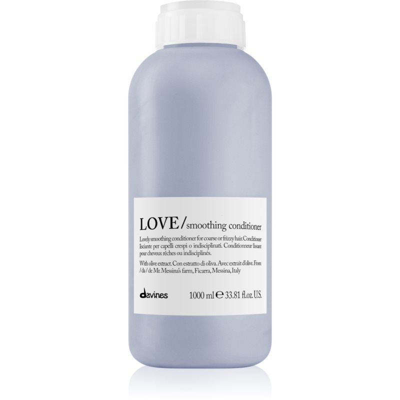 Davines Davines Essential Haircare LOVE Smoothing Conditioner изглаждащ балсам за непокорна коса - Унисекс парфюм 1000мл - Сравни цени от 1 магазин с безплатна доставка