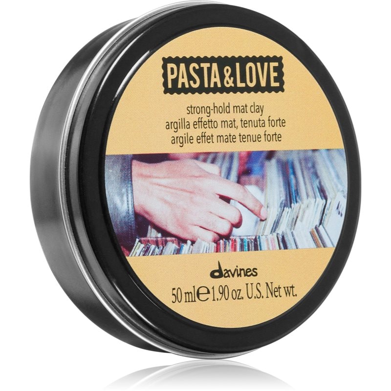 Davines Pasta & Love Strong-Hold Mat Clay стилизиращ клей за коса матов - Грижа за коса - Сравни цени от 1 магазин с безплатна доставка