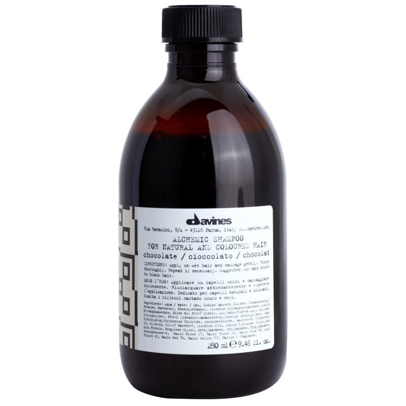 Davines Alchemic Shampoo Chocolate шампоан за подчертаване на цвета на косата