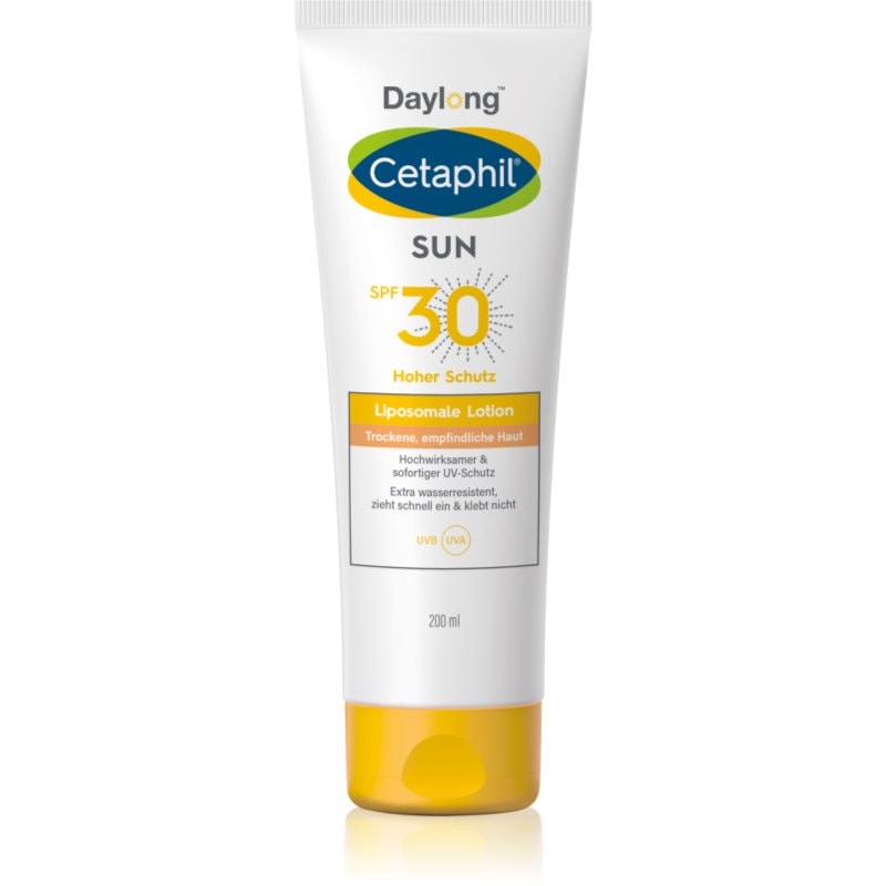 Daylong Cetaphil SUN Liposomal Lotion крем за тен за чувствителна кожа SPF 30 - Грижа за тяло - Сравни цени от 1 магазин с безплатна доставка