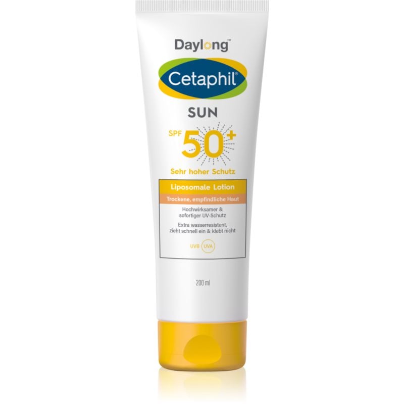 Daylong Cetaphil SUN Liposomal Lotion крем за тен за чувствителна кожа SPF 50+