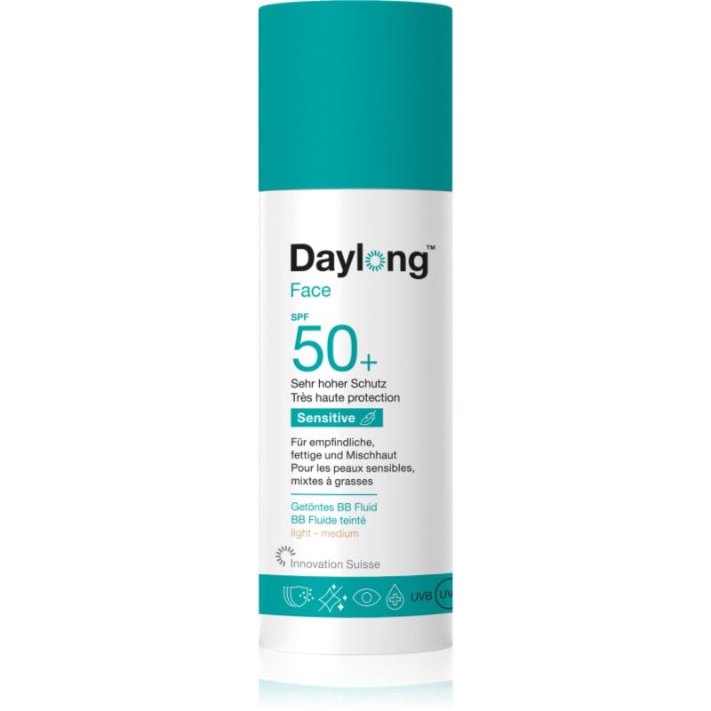 Daylong Sensitive Face BB Fluid SPF50+ защитен флуид за всички видове кожа, включително и чувствителна SPF 50+