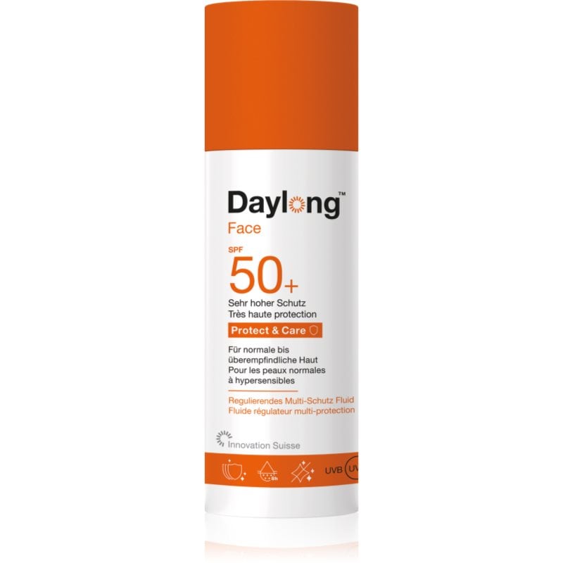 Daylong Protect & Care Face Fluid SPF50+ защитен флуид за всички видове кожа, включително и чувствителна SPF 50+