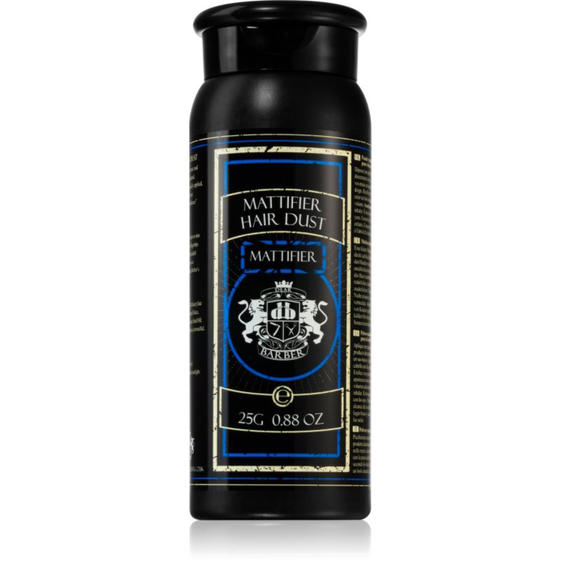 Dear Barber Mattifier Hair Dust пудра за коса за мъже - Грижа за коса - Сравни цени от 1 магазин с безплатна доставка