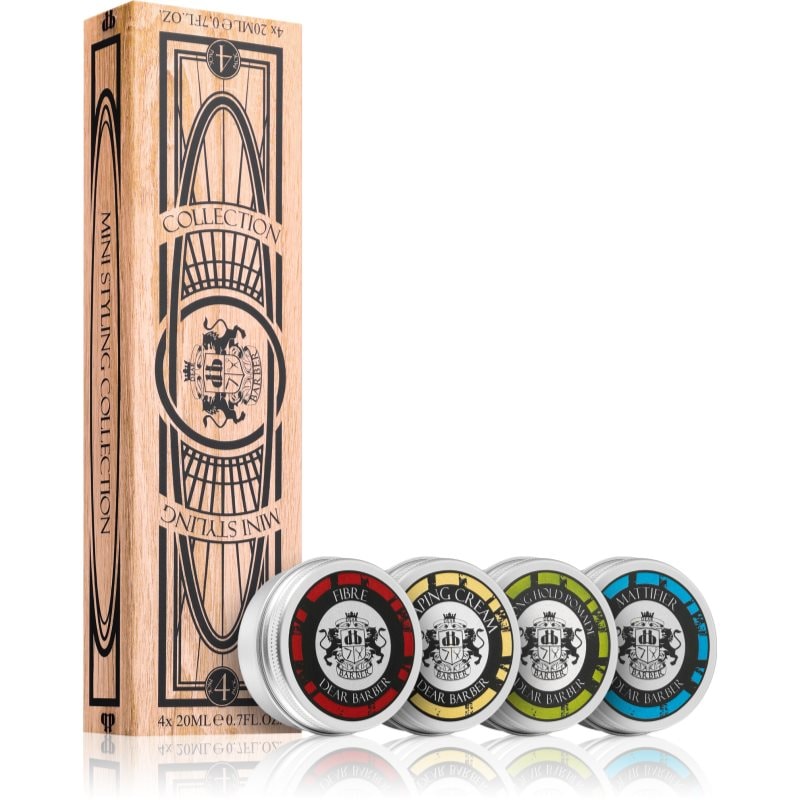 Dear Barber Mini Styling Collection подаръчен комплект за жени - Комплект - Сравни цени от 1 магазин с безплатна доставка