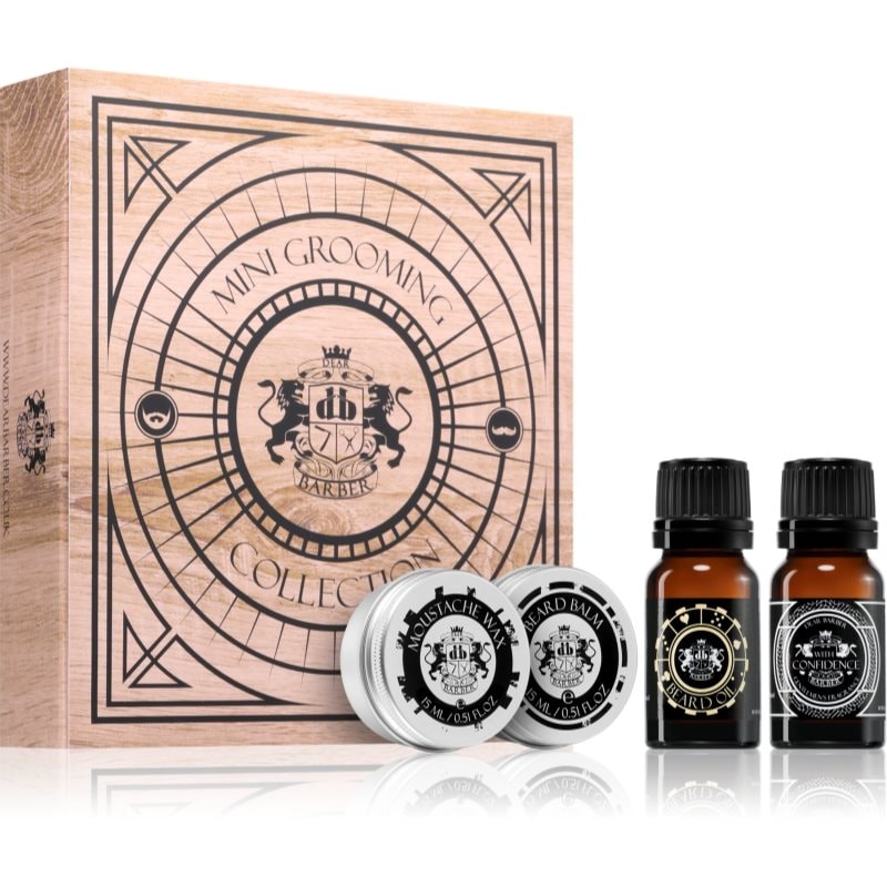 Dear Barber Dear Barber Mini Grooming Collection подаръчен комплект за мъже - Мъжки парфюм - Сравни цени от 1 магазин с безплатна доставка