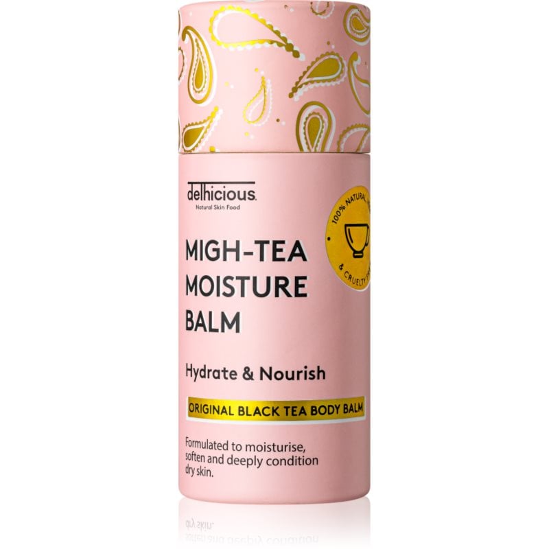 delhicious MIGH-TEA MOISTURE BALM интензивен хидратиращ балсам за тяло за суха и чувствителна кожа