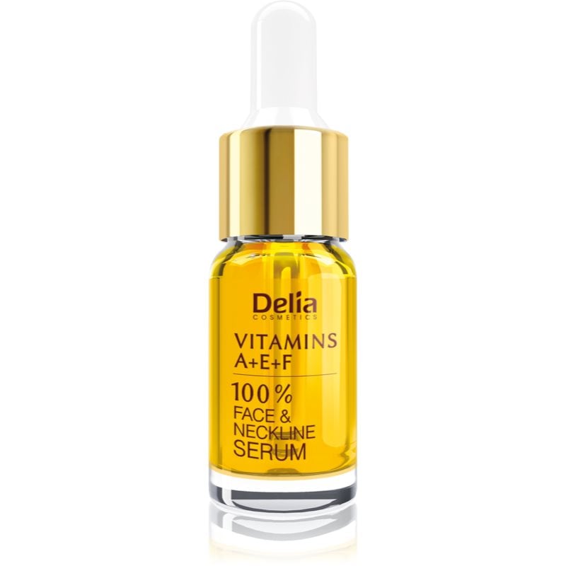 Delia Cosmetics Professional Face Care Vitamins A+E+F серум против бръчки за лице и деколте