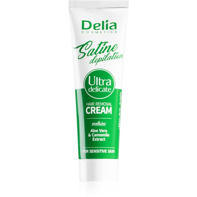 Delia Cosmetics Satine Depilation Ultra-Delicate крем за депилация за чувствителна кожа - Грижа за тяло - Сравни цени от 1 магазин с безплатна доставка