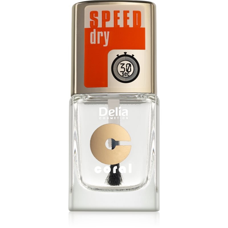 Delia Cosmetics Delia Cosmetics Speed Dry горен лак за нокти, ускоряващ изсъхването на лака - Унисекс парфюм 11мл - Сравни цени от 1 магазин с безплатна доставка