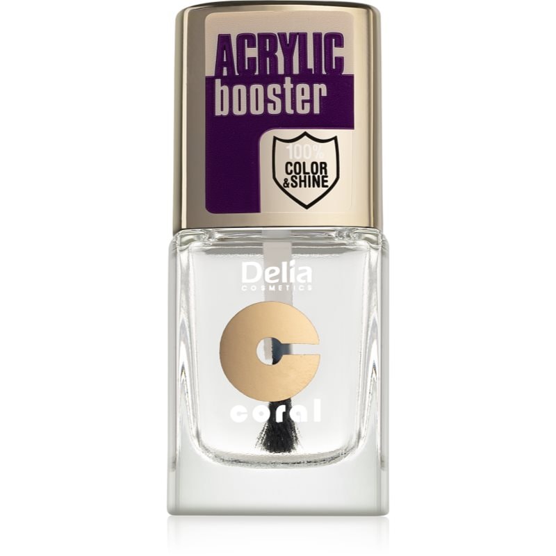 Delia Cosmetics Delia Cosmetics Acrylic Booster горен лак за нокти с дълготраен ефект - Унисекс парфюм 11мл - Сравни цени от 1 магазин с безплатна доставка