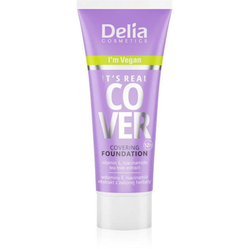 Delia Cosmetics Delia Cosmetics It's Real Cover фон дьо тен - Унисекс парфюм 30мл - Сравни цени от 1 магазин с безплатна доставка