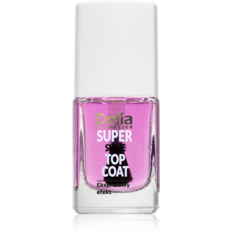 Delia Cosmetics Super Shine горен лак за нокти - Грим - Сравни цени от 1 магазин с безплатна доставка