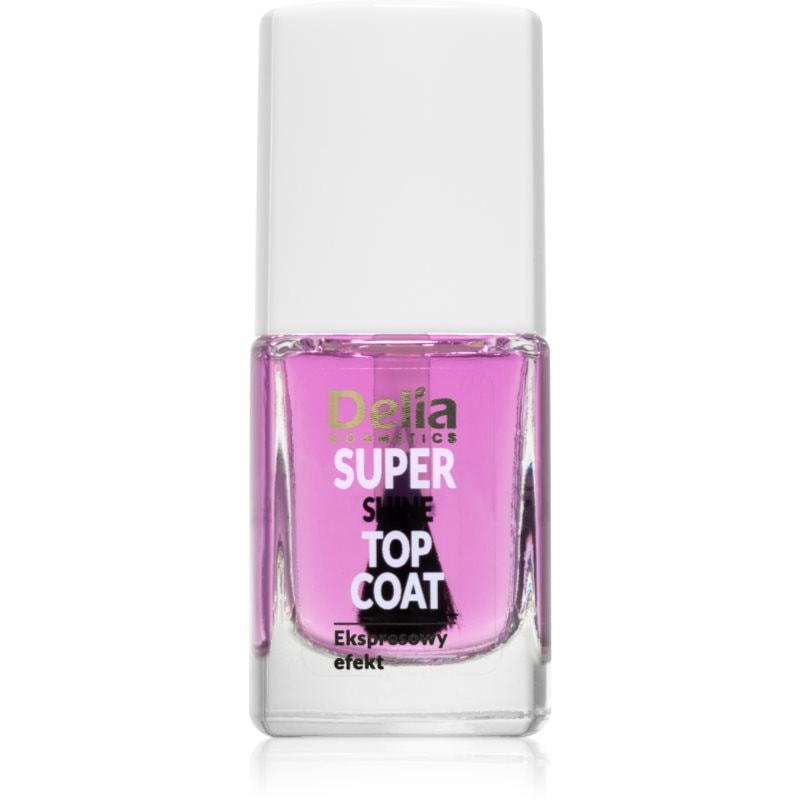 Delia Cosmetics Super Shine горен лак за нокти - Грим - Сравни цени от 1 магазин с безплатна доставка