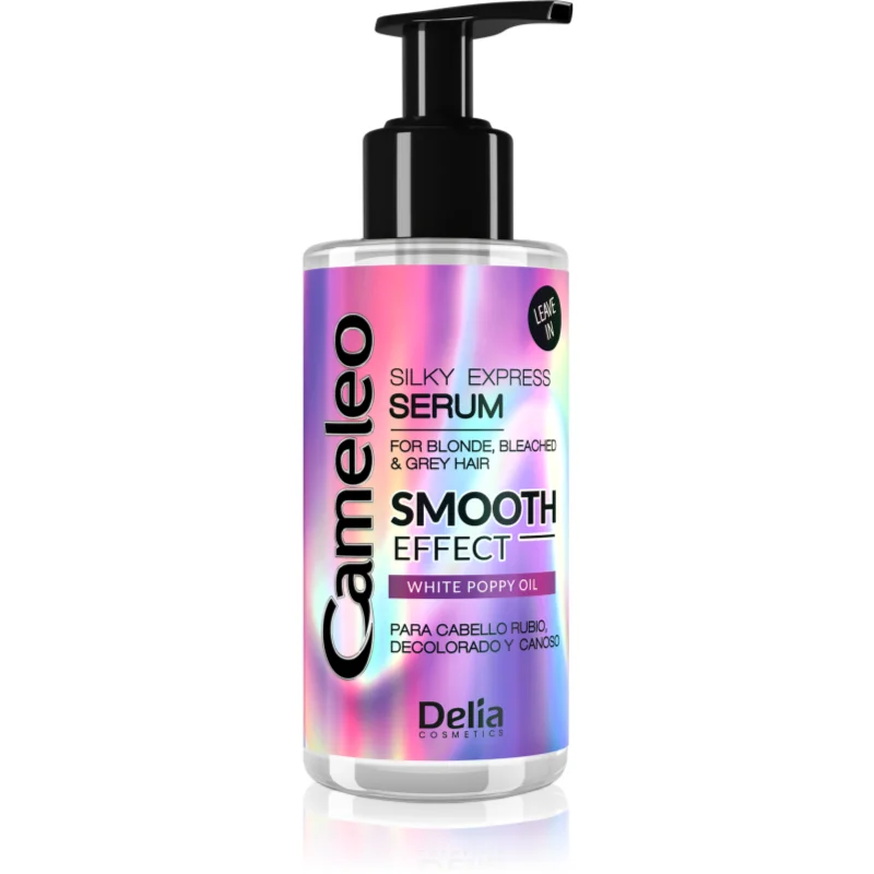 Delia Cosmetics Cameleo Smooth Effect регенериращ серум за руса и сива коса - Грижа за коса - Сравни цени от 1 магазин с безплатна доставка