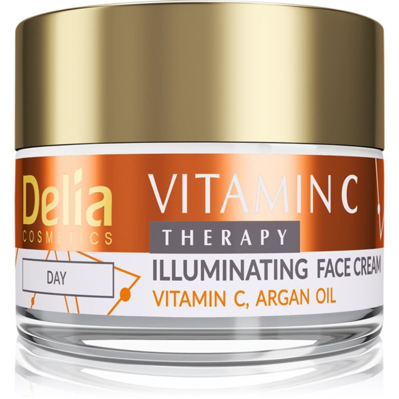 Delia Cosmetics Vitamin C Therapy озаряващ крем