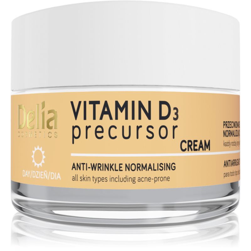 Delia Cosmetics Delia Cosmetics Vitamin D3 Precursor дневен крем против бръчки - Унисекс парфюм 30мл - Сравни цени от 1 магазин с безплатна доставка