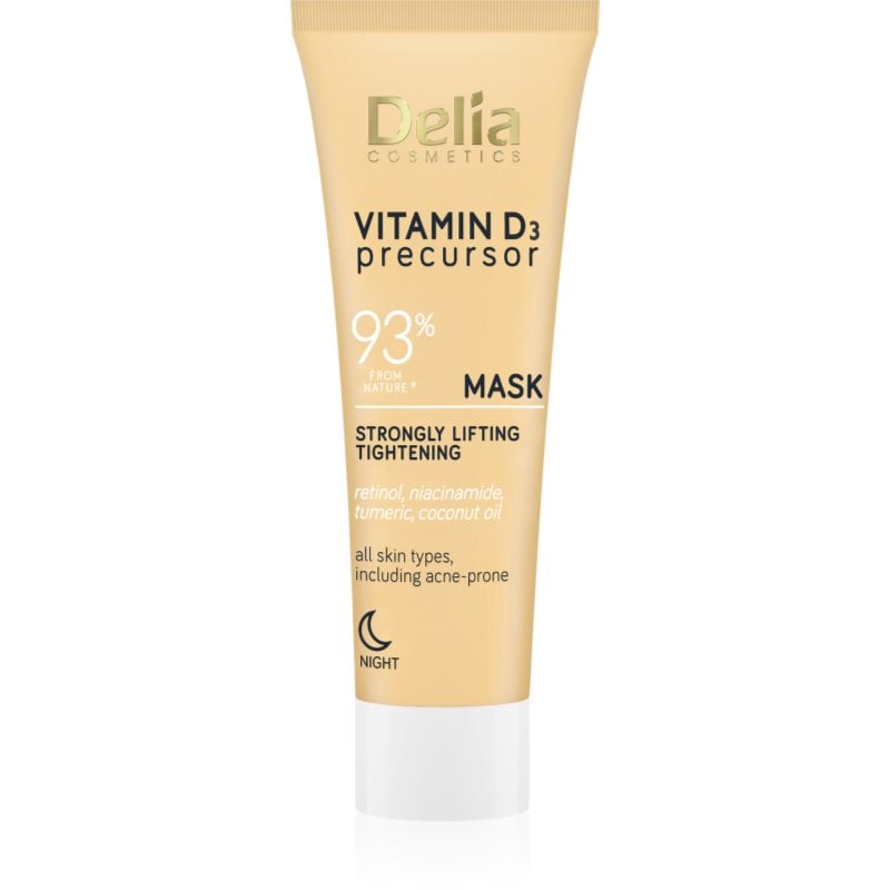 Delia Cosmetics Vitamin D3 Precursor лифтинг маска за нощ 50 м