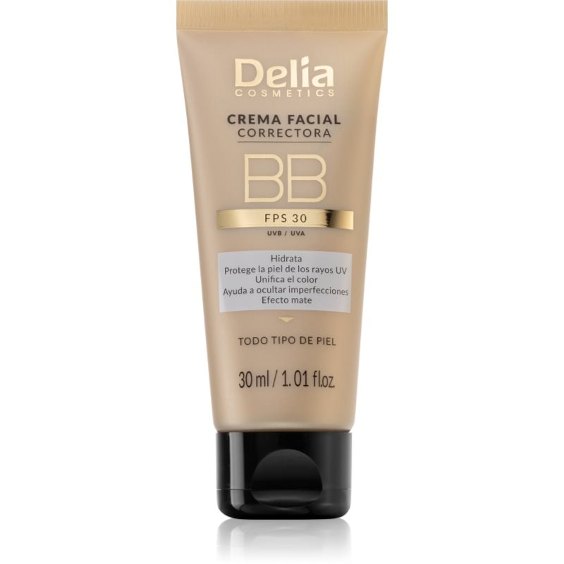 Delia Cosmetics Delia Cosmetics BB тониращ крем за лице SPF 30 - Унисекс парфюм 30мл - Сравни цени от 1 магазин с безплатна доставка