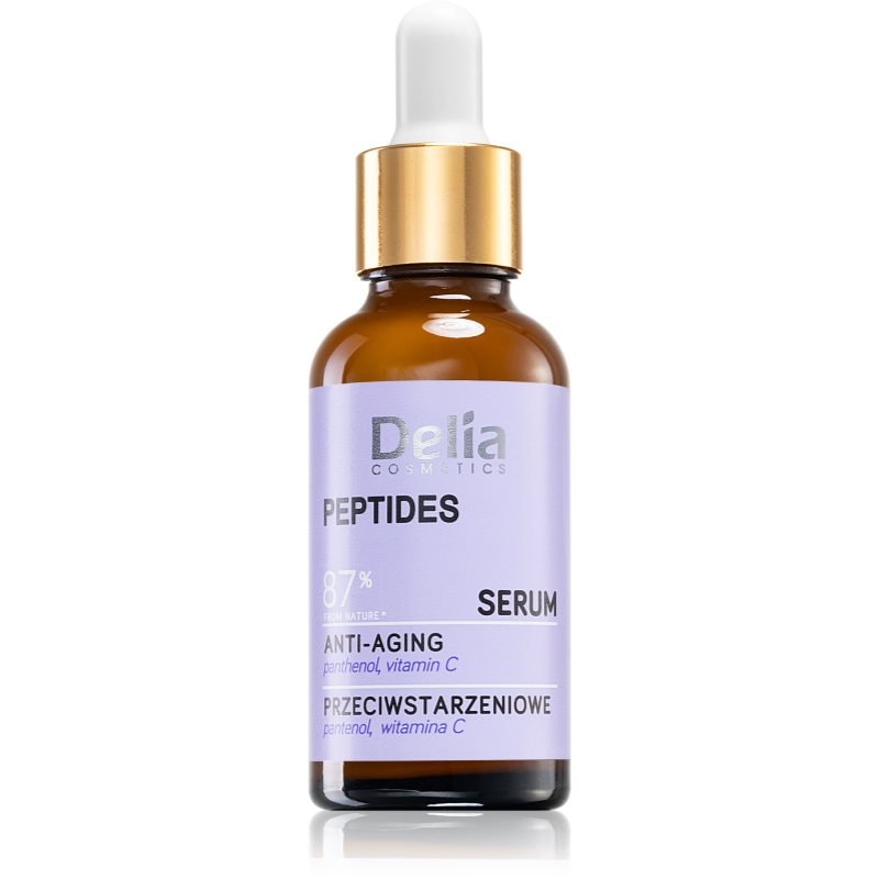 Delia Cosmetics Peptides серум против стареене на кожата за лице, врат и деколкте - Грижа за лице - Сравни цени от 1 магазин с безплатна доставка