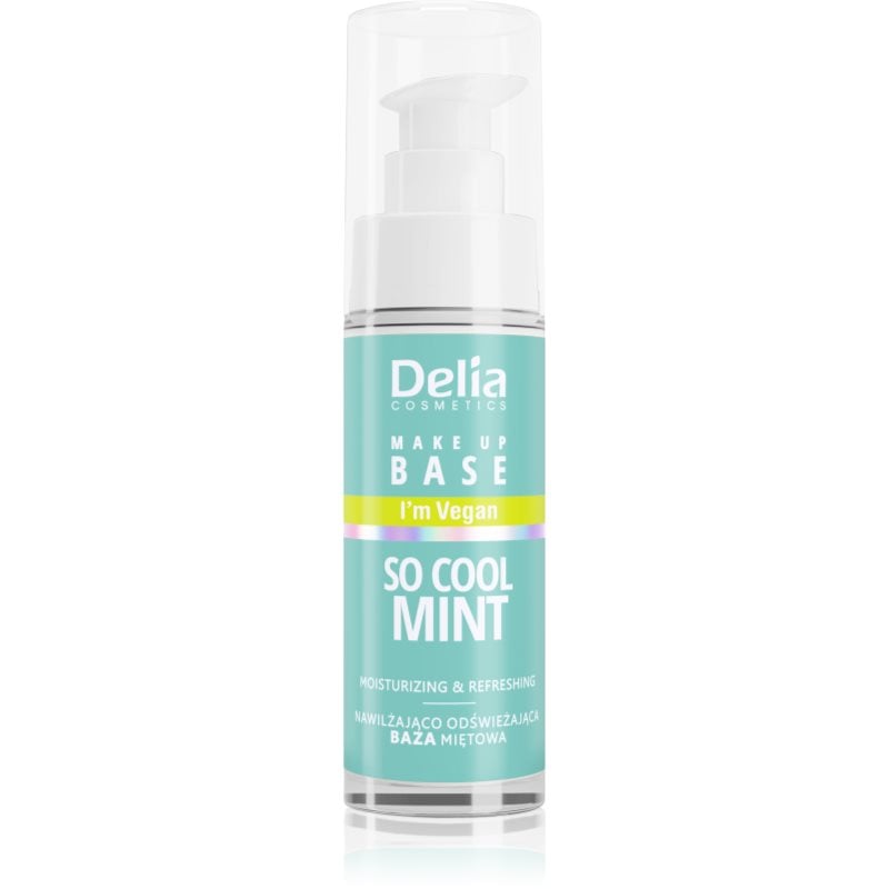 Delia Cosmetics So Cool Mint хидратираща основа под фон дьо тен