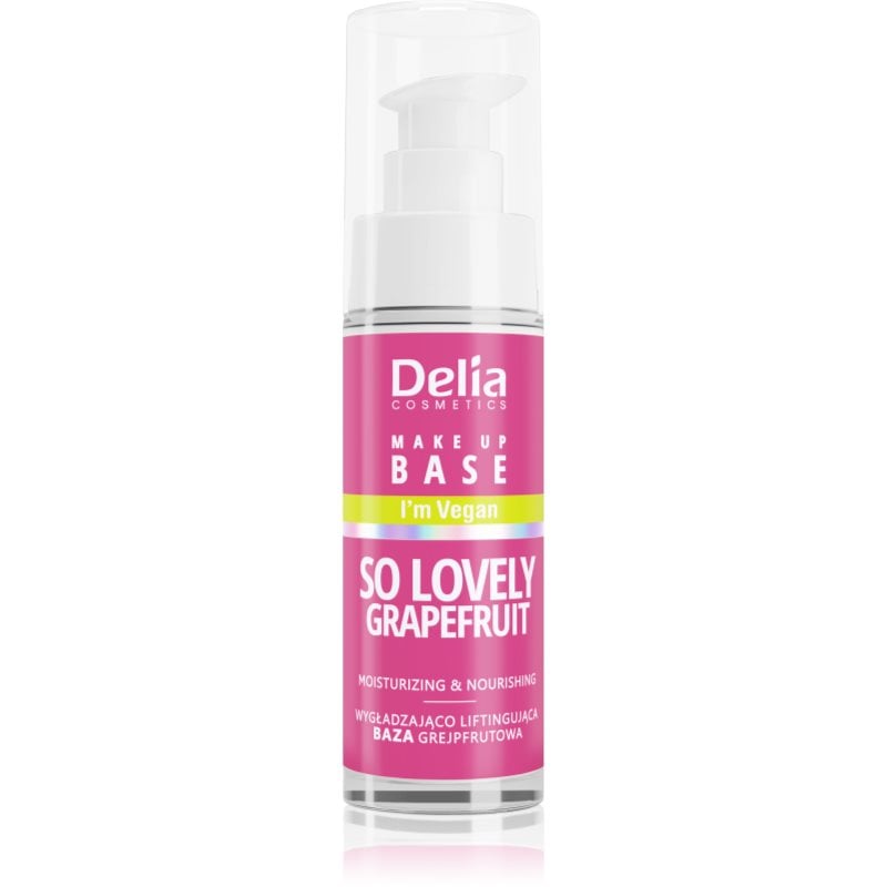 Delia Cosmetics So Lovely Grapefruit основа под фон дьо тен
