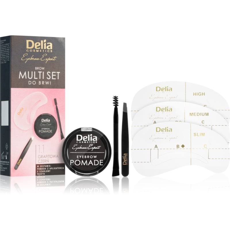 Delia Cosmetics Eyebrow Expert Zest комплект за оформяне на вежди