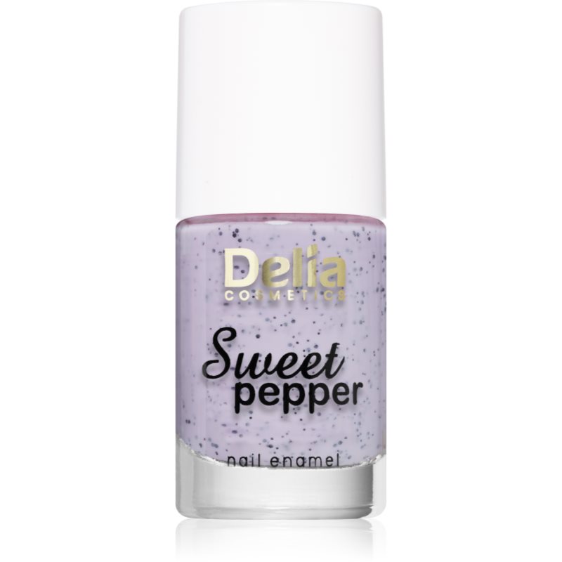 Delia Cosmetics Delia Cosmetics Sweet Pepper Black Particles лак за нокти - Унисекс парфюм 11мл - Сравни цени от 1 магазин с безплатна доставка