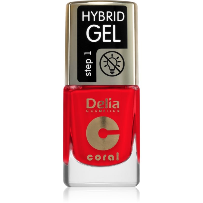 Delia Cosmetics Coral Hybrid Gel гел лак за нокти без използване на UV/LED лампа - Грим - Сравни цени от 1 магазин с безплатна доставка