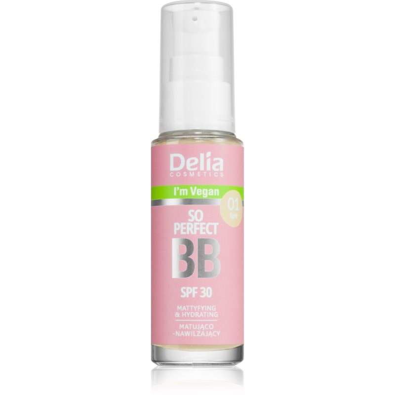 Delia Cosmetics BB So Perfect матиращ ВВ крем с хидратиращ ефект - Грижа за лице - Сравни цени от 1 магазин с безплатна доставка