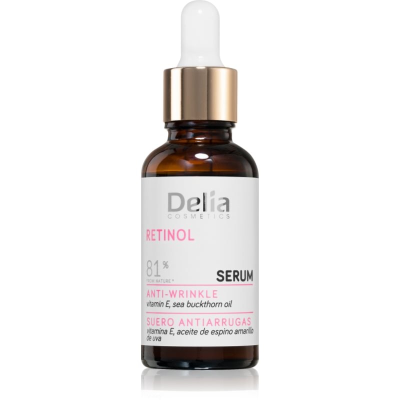 Delia Cosmetics Retinol Anti-Wrinkle Serum серум против бръчки с ретинол - Грижа за лице - Сравни цени от 1 магазин с безплатна доставка