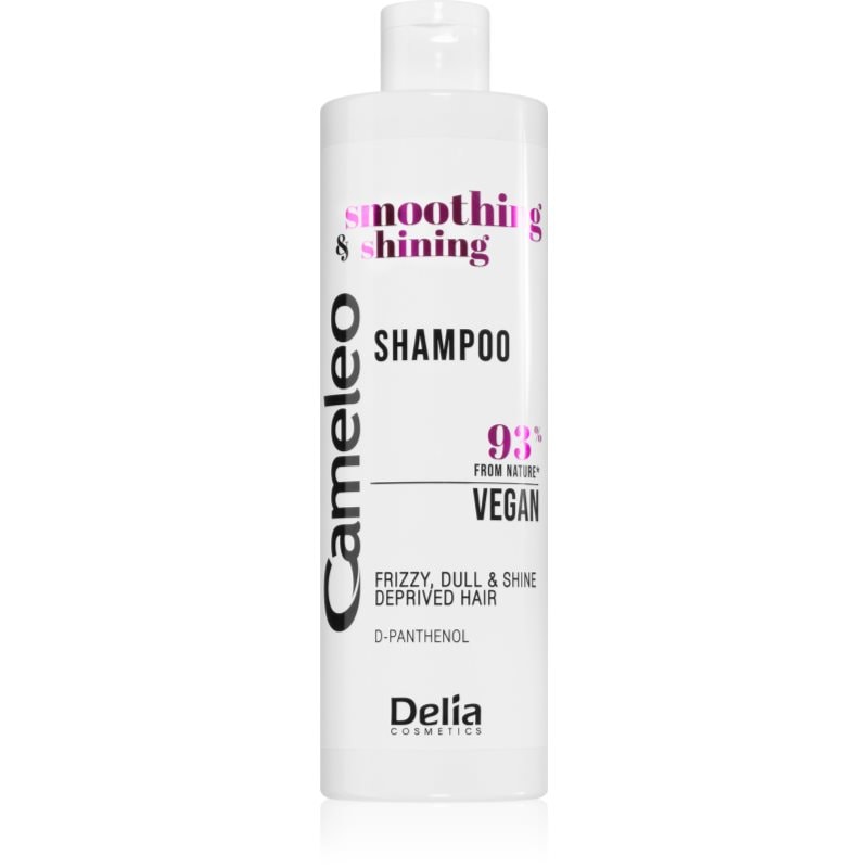 Delia Cosmetics Delia Cosmetics Cameleo Smoothing & Shining изглаждащ шампоан за непокорна коса - Унисекс парфюм 400мл - Сравни цени от 1 магазин с безплатна доставка
