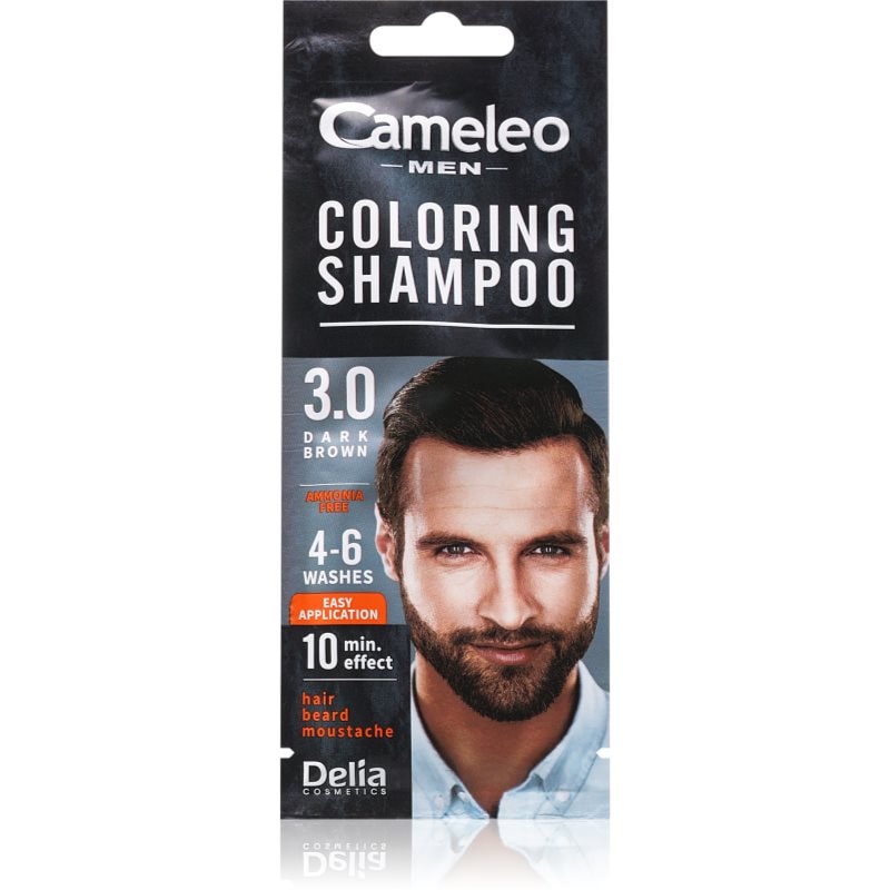 Delia Cosmetics Cameleo Coloring Shampoo тониращ шампоан За коса за мъже - Грижа за коса - Сравни цени от 1 магазин с безплатна доставка