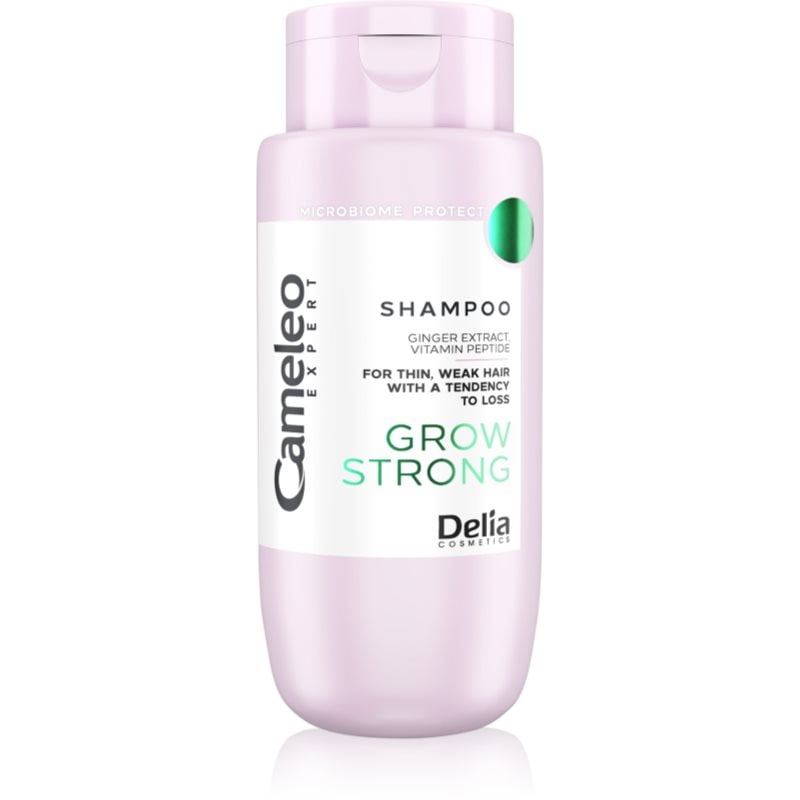 Delia Cosmetics Cameleo Expert Grow Strong Shampoo подсливащ шампоан за слаба, склонна към оредяване коса