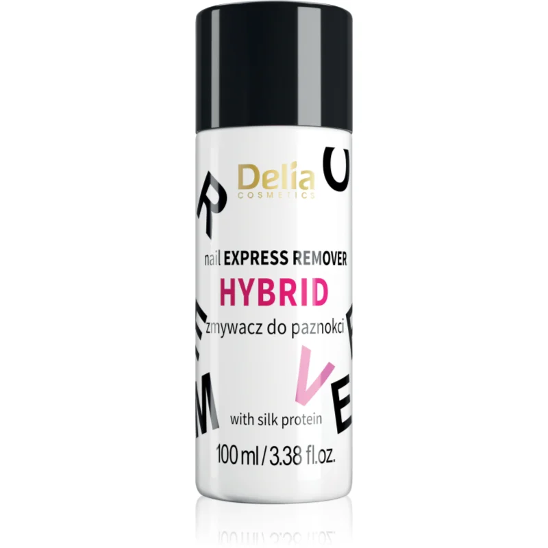 Delia Cosmetics Nail Express HYBRID лакочистител