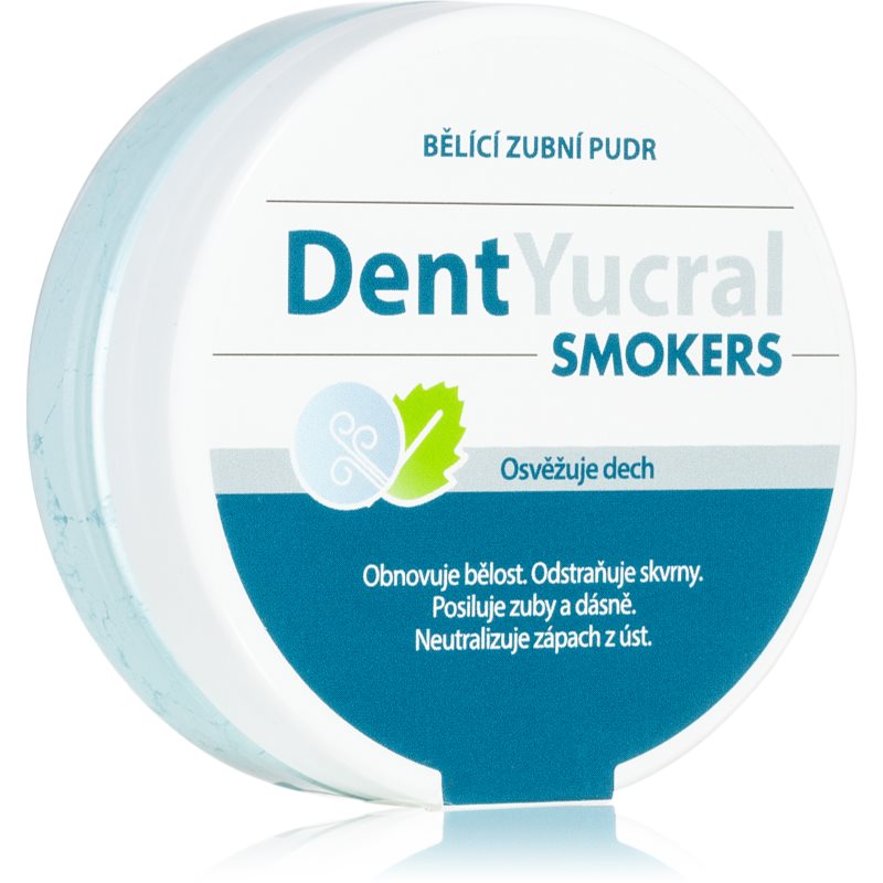 DentYucral DentYucral Smokers избелваща пудра за зъби - Унисекс парфюм 50мл - Сравни цени от 1 магазин с безплатна доставка