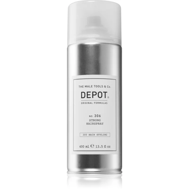 DEPOT 300 HAIR STYLING NO. 306 STRONG HAIRSPRAY лак за коса със силна фиксация - Грижа за коса - Сравни цени от 1 магазин с безплатна доставка