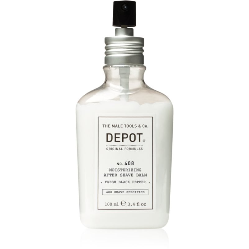 Depot 400 SHAVE SPECIFICS NO. 408 MOISTURIZING AFTER SHAVE BALM хидратиращ балсам след бръснене Fresh Black Pepper