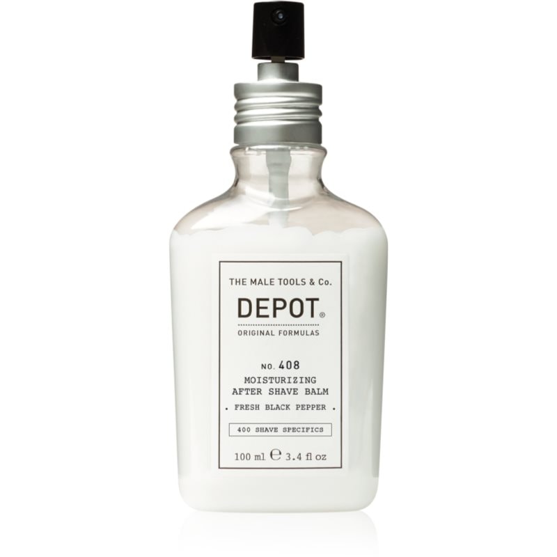 Depot 400 SHAVE SPECIFICS NO. 408 MOISTURIZING AFTER SHAVE BALM хидратиращ балсам след бръснене Fresh Black Pepper - Грижа за тяло - Сравни цени от 1 магазин с безплатна доставка