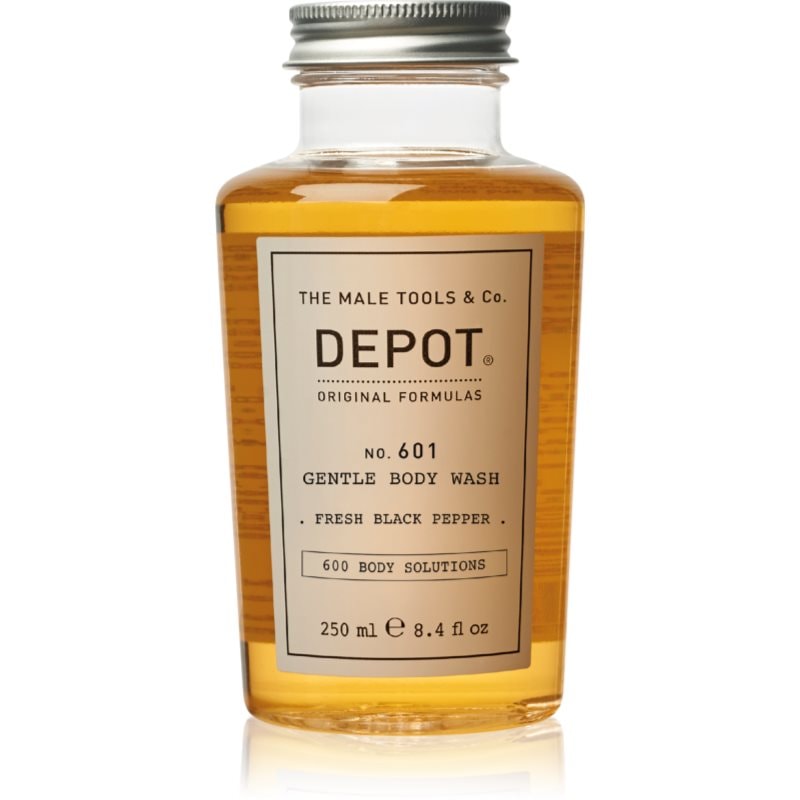Depot No. 601 Gentle Body Wash душ гел за мъже Fresh Black Pepper - Грижа за тяло - Сравни цени от 1 магазин с безплатна доставка
