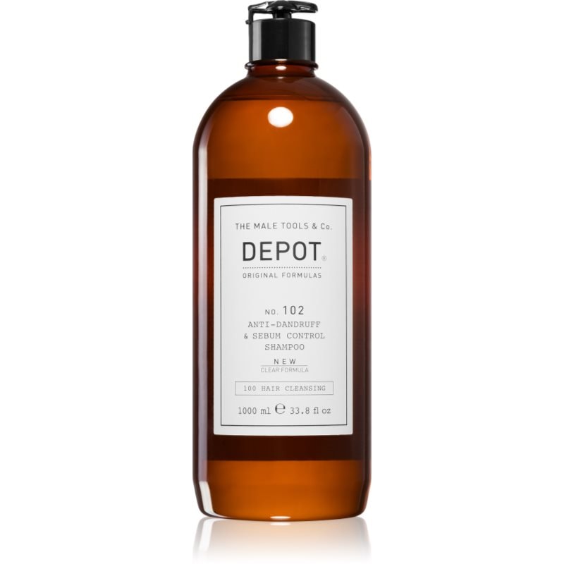 Depot No. 102 Anti-Dandruff & Sebum Control Shampoo шампоан за възстановяване на баланса на мазния скалп - Грижа за коса - Сравни цени от 1 магазин с безплатна доставка