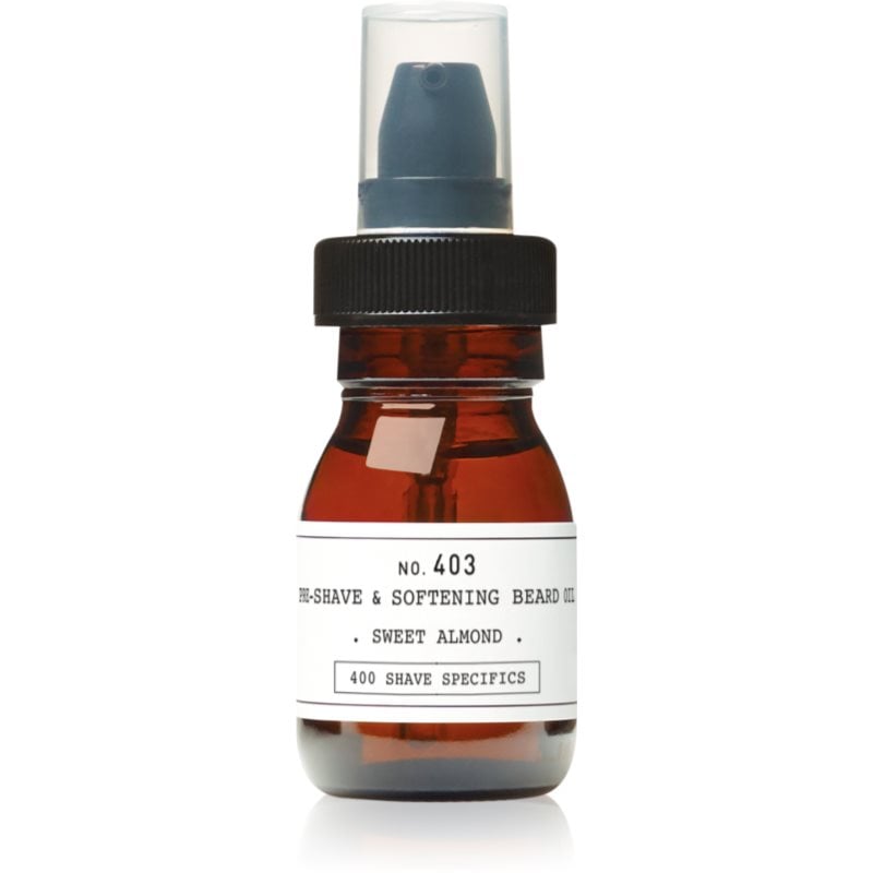 Depot No. 403 Pre-Shave & Softening Beard Oil олио преди бръснене Sweet Almond
