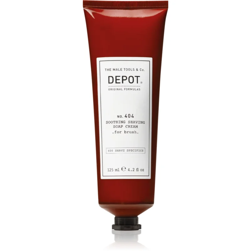 DEPOT 400 SHAVE SPECIFICS O. 404 SOOTHING SHAVING SOAP CREAM .for brush. успокояващ крем бръснене for brush